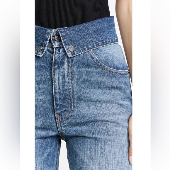 New! SER.O.YA Valerie High Rise Wide Leg Jean In Modesto 26x28 👖 NWT - Picture 3 of 11